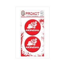 Damla Logo Sticker Mondial Kabartmalı 5x5cm 02 Nötr