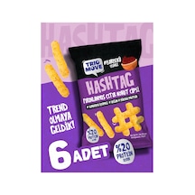 Hashtag Fırınlanmış Nohut Cipsi Barbekü Çeşnili 6 Adet Trio Move