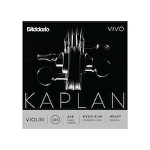 Daddarıo Kv310h Keman Tel Seti, Kaplan Vıvo, 4/4 Scale, Heavy Tens