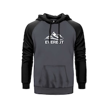 Everest Classic Gri Renk Reglan Kol Sweatshirt Gri