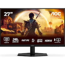 Aoc Q27g42ze 27" 260hz Oc 1ms Hdmı Dp Adaptivesync Hdr10 Qhd Fast Ips Gaming Monitör