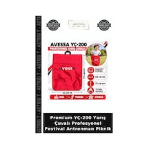 Premium Yç-200 Yarış Çuvalı Profesyonel Festival Antrenman Piknik Çok Renkli