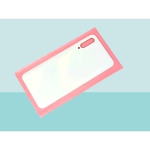 Tkgz  Samsung Uyumlu Galaxy A50s A507 Arka Kapak Batarya Kapağı - Beyaz Çok Renkli