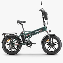 Skyjet Trvııı Pro 1000w Elektrikli Bisiklet Ayna Çanta Ve El Gazı Hediyeli Yeşil
