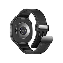Hybrid Loop Samsung Galaxy Watch 9/8 44mm/40mm/classic 46mm İle Uyumlu Kordon Manyetik Kilitli Toka Samsung Watch 9 44mm Kordonu 1.sınıf Deri Görünümlü Galaxy Watch 9 Kordon Siyah Çok Renkli