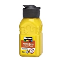 Nova Color Akrilik Boya 100 Ml Sarı Çok Renkli
