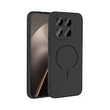 Xiaomi 15t Pro Kılıf Magsafe Destekli Kamera Korumalı Yumuşak Silikon Pazarplus Siyah