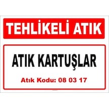 A 080317-2 - Atık Kartuşlar
