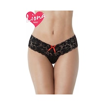 Dbellalingerie Liona Dantelli Kadın Fantazi Külot Kırmızı