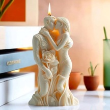 Dekoratif Sevgili Silindir Kalıp 11 Cm