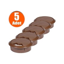 Uysalticaretsalihli Nsp Bilgisayar Kablo Kanalı 64Mm Ceviz 5'Li