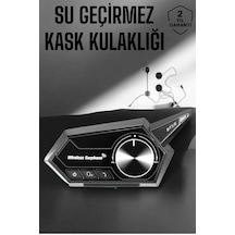Motorcu Kulaklığı Kask Kulaklığı Anc Özelliği Sesli Görüşme Özelliği - Lisinya
