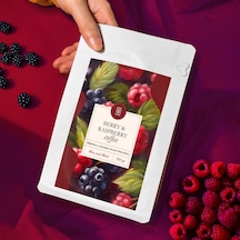 Mim And More Berry & Raspberry Coffee Böğürtlen ve Ahududu Aromalı Kahve Çekirdek Kahve 200 G