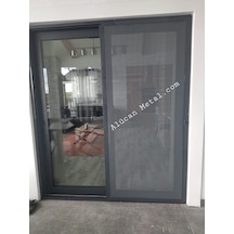 Yana Kayar Tekerli Sürme Sineklik