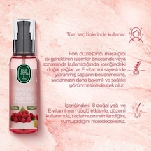 3 Adet Frambuazlı Süper Saç Bakım Yağı 100 Ml Ve Rosıe Pamuk