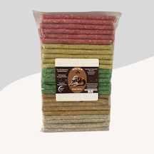 Miçiko Premium 5 Renkli Munchy Çubuk 6-7gr Kalın 100lü Köpek Ödülü