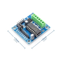 Mini L293d Motor Modül-4 Adet Dc Motor Sürücü - Step Motor
