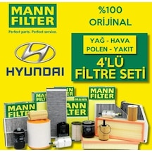 Hyundai Accent Era 1.5 Crdi Mann-Filter Filtre Bakım Seti 2006-20 (495301963)