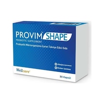 Wellcare Provim Shape Probiyotik 30 Kapsül