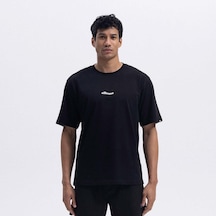 Ellesse Em391-bk Bisiklet Yaka Erkek T-shirt - Siyah