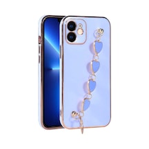Ardemix Apple Uyumlu iPhone 11 Kalbim Kılıf-lila Lila