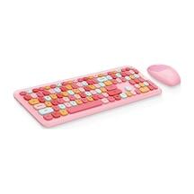 Mofii No666 Pembe Klye Mouse Set Lazer