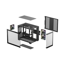 Deepcool Cg330-3f 3-argb Fanlı Panoramik Gaming Micro-tower Pc Kasası