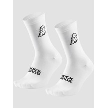 Rockbros Uzun Spor Tayt Çorapları 442914758 Beyaz