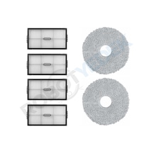 Saros 10r Uyumlu Hepa Filtre Ve Mop-6 Parça