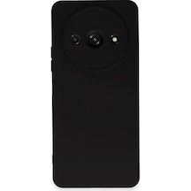 A3 4g Kılıf Nano İçi Kadife Silikon - Siyah