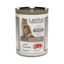 La Vital Kuzu Etli Konserve Yetişkin Kedi Maması 400 G