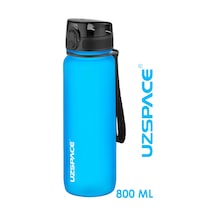 800 Ml Yeni Ebat-boy 25 Cm Tritan Su Matarası Bpa Koku Sızdırma Yok -3053a Turkuaz