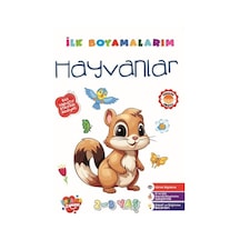 İlk Boyamalarım -hayvanlar - Yqbx-629128