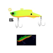 Fujin Wild Vibe 90mm 34gr Sinking Vibrasyon Jig Yem Green Cheeks