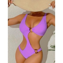 Deep Beach Halka Aksesuarlı Cut Out Mayo Db200781ma 001