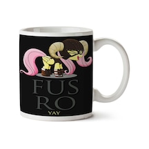 Fus Ro Yay My Little Pony Friendship İs Magic İki Tarafı Baskılı Kupa Bardak Çok Renkli
