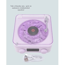 Retro Tasarımlı Kablosuz Hoparlör 360 Ses Uuczzzgramafonspeaker-38