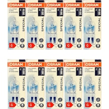 Osram Halopin Oven 25w 2700k Sarı Işık G9 Duylu Halojen Fırın Ampulü 10 Adet