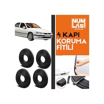Peugeot 406 4 Kapı Koruma Fitili Siyah Renk Numlas-a Kalite-nm2186
