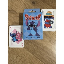 Stitch Figürlü İskambil Ve Poker Kartı