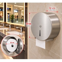 Mini Jumbo Kağıt Verici 22 Cm-304 Paslanmaz Kalite Acar 28900 Gümüş