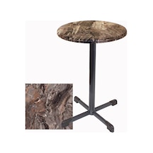 Bistro Masa Halley - Werzalit, Wermodin Ve Allzalit Tabla 70 Cm Çap - Sydney Çok Renkli