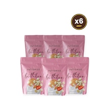 Çilek Aromalı Beyaz Çikolatalı Bisküvi Draje 120g X 6 Adet