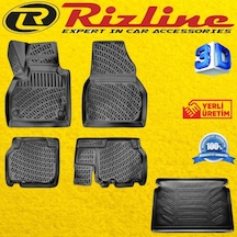 Mercedes Citan 3D Paspas + Bagaj Havuzu 2012 Sonrası Set Rizline N11.5548