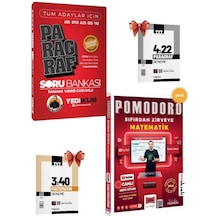 Pomodoro Sıfırdan Zirveye Matematik Canlı Ders Kitabı-tüm Adaylar İçin Paragraf Soru Bankası