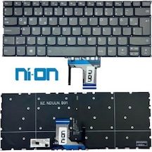 Nion Lenovo Yoga 720-12ıkb Notebook Klavye Siyah Aydınlatmalı Tr