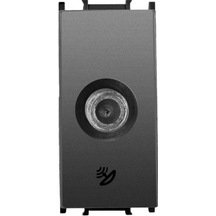 Viko Panasonic Thea Modüler Füme Uydu Prizi F Konnektörlü Sonlu Alt+kapak 1m - Wvtt14584dg-tr