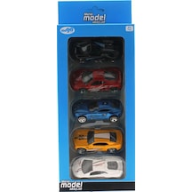Mega Beşli Die Cast Model Araba Seti
