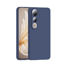 Vivo V50 Lite 4g Kılıf Yumuşak Silikon Kamera Korumalı Lansman Pazarplus Lacivert