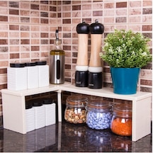 Raf Düzenleyici-2 Adet-Shelf Organizer Çok Renkli